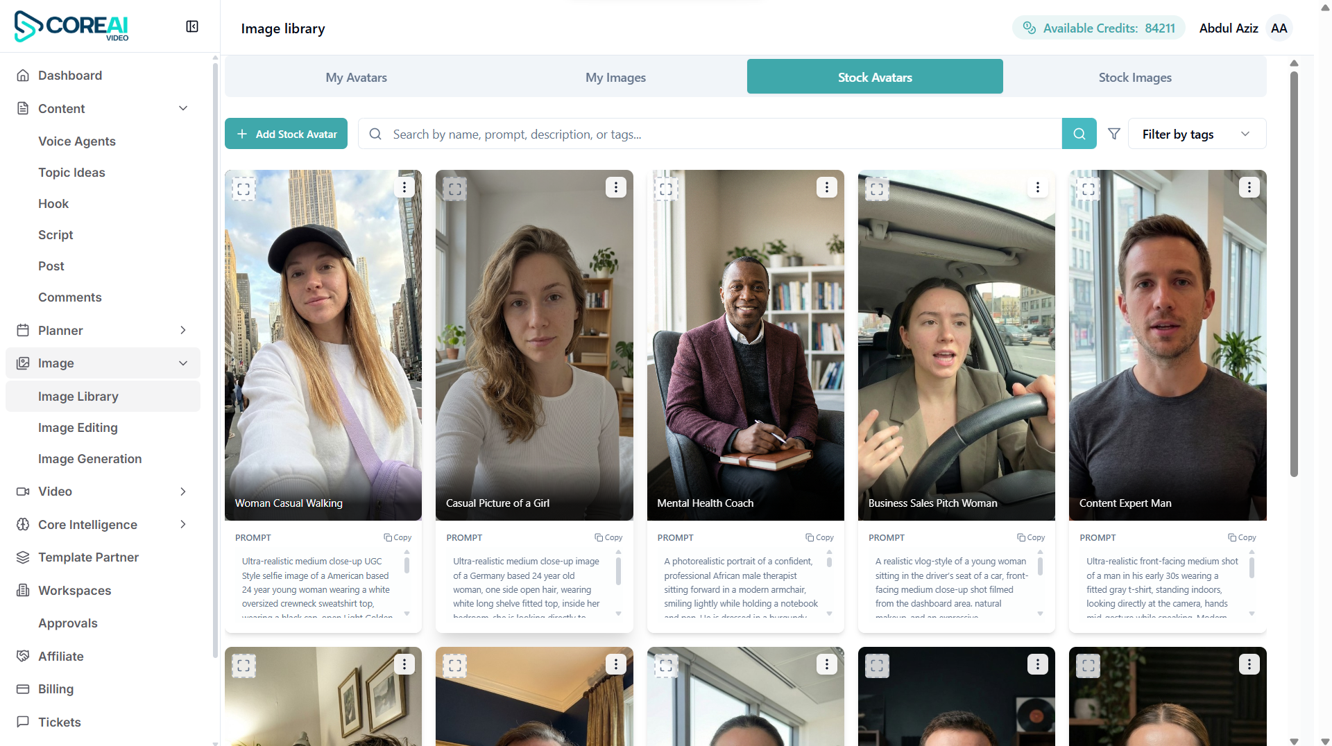 Build AI Influencer persona sample image